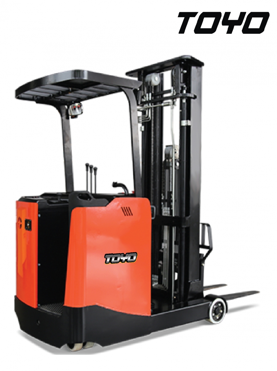 Picture TOYO Electric Stand-up Reach Truck 1.5 T EP CQD15S